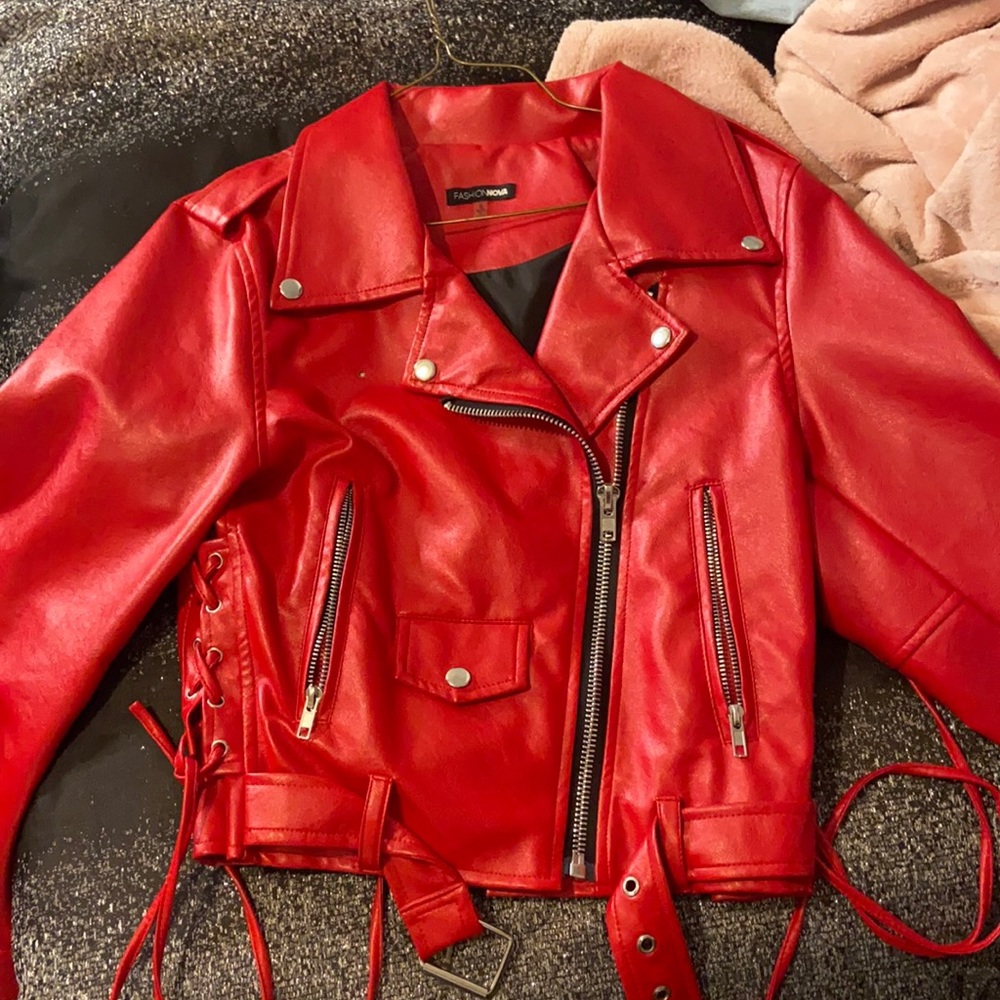 Fashion nova Leather jacket